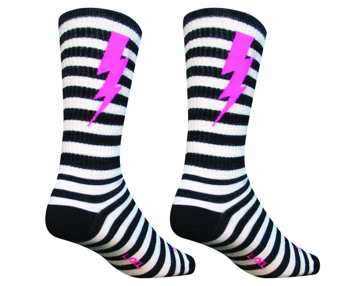 Sockguy 8" Wool Socks (Lightning) (S/M)